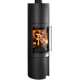 Obrázok ku produktu Krbové kachle Ovalis grande, čierna, HAAS+SOHN PREMIUM