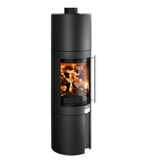 Obrázok ku produktu Krbové kachle Ovalis grande, čierna, HAAS+SOHN PREMIUM