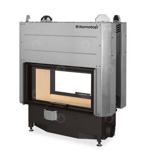 Obrázok ku produktu Krbová vložka HEAT T 3G L 88.50.01 priehľadová s výsuvnými dvierkami, ROMOTOP