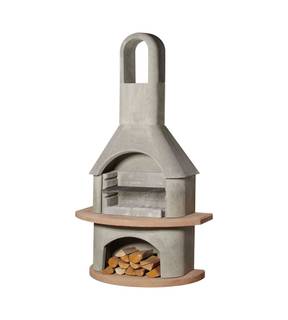 Obrázok ku produktu Záhradný krb Carmen, sivá terracotta