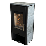 Obrázok ku produktu Kachle FALUN II UNI čierna/serpentino