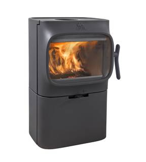 Obrázok ku produktu Liatinové krbové kachle F 105 R B BP, čierny lak, JOTUL