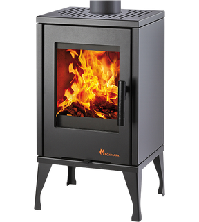 Obrázok ku produktu Krbové kachle Aurora, čierna, HAAS+SOHN HOME - FOXMARK