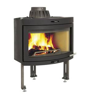 Obrázok ku produktu Liatinová krbová vložka I 400 PANORAMA CB, čierny lak, JOTUL