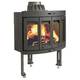 Obrázok ku produktu Liatinová krbová vložka I 400 HARMONY CB, čierny lak, JOTUL
