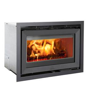 Obrázok ku produktu Liatinová krbová vložka C 24 CB, čierny lak, JOTUL