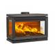 Obrázok ku produktu Liatinové krbové kachle F 620 LB BP s nízkym podstavcom, čierny lak, JOTUL