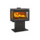 Obrázok ku produktu Liatinové krbové kachle F 620 P BP s nohou, čierny lak, JOTUL