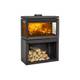Obrázok ku produktu Liatinové krbové kachle F 620 B BP s podstavcom, čierny lak, JOTUL