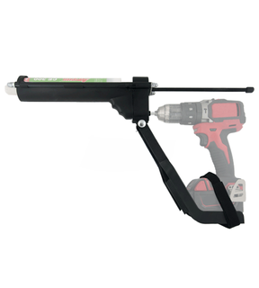 Obrázok ku produktu Pištoľ profi adaptér pre dávkovanie kartuší 150-310 pomocou AKU skrutkovača