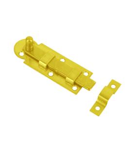 Obrázok ku produktu Zástrč 80x30x2,5 W80 na dvere - jednoduchá žltý Zn