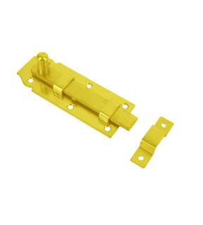 Obrázok ku produktu Zástrč 120x45x6 W120 na dvere - jednoduchá žltý Zn
