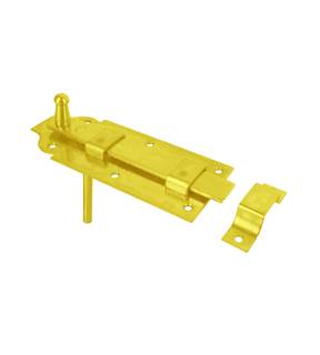 Obrázok ku produktu Zástrč 160x65x5 WP160 na dvere - obojstranná žltý Zn