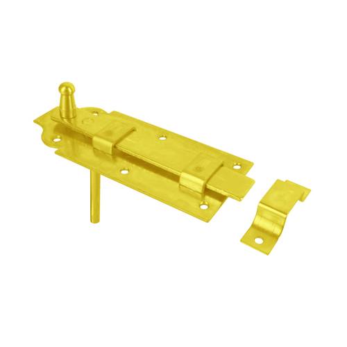 Zväčšený obrázok ku produktu Zástrč 160x65x5 WP160 na dvere - obojstranná žltý Zn