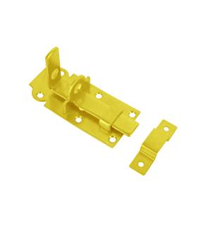 Obrázok ku produktu Zástrč 100x45x5 WZP100 uzamykateľná žltý Zn