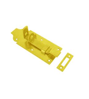 Obrázok ku produktu Zástrč 160x55x6 WZW160 uzamykateľná zalomená žltý Zn
