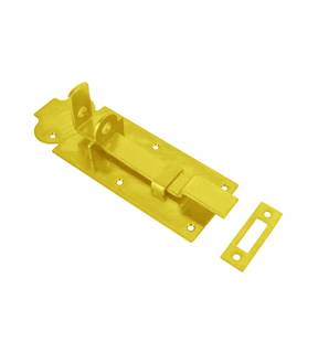 Obrázok ku produktu Zástrč 180x65x6 WZW180 uzamykateľná zalomená žltý Zn