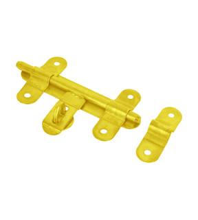 Obrázok ku produktu Zástrč 150 ZR150 na bránu, vráta uzamykateľná žltý Zn