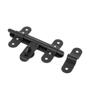 Obrázok ku produktu Zástrč 150 ZR150C na bránu, vráta uzamykateľná čierna