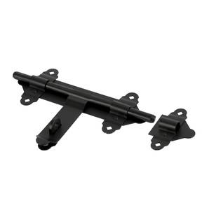 Obrázok ku produktu Zástrč 350 ZR350C na bránu, vráta uzamykateľná čierna