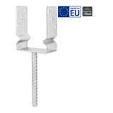 Obrázok ku produktu U na roxore 120x60x150/4 ø18 PUZ120 úzke s prelisom Zn