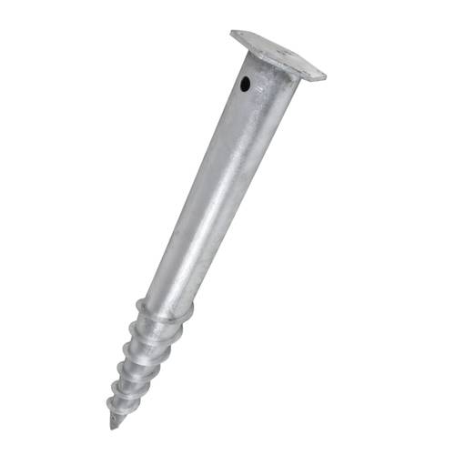 Zväčšený obrázok ku produktu Skrutka 76x1200x3,5 HEX-160, M24 zemná "M" TZn