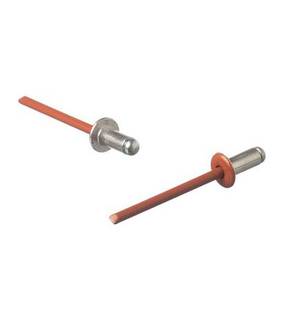 Obrázok ku produktu Nit trhací 3,2x6 Al/St RAL 8004 medená hnedá