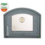 Obrázok ku produktu Liatinové chlebové/pizza dvierka 485x410 s teplomerom, DCHS4T