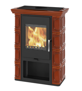 Obrázok ku produktu Krbové kachle Borgholm Exclusive, hnedý, THORMA