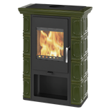 Obrázok ku produktu Krbové kachle Borgholm Exclusive, olivovo-zelená, THORMA