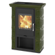 Obrázok ku produktu Krbové kachle Borgholm Exclusive, olivovo-zelená, THORMA