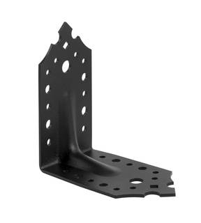 Obrázok ku produktu Uholník 115x115x65x2,5 SDKP1 ozdobný s prelisom čierny