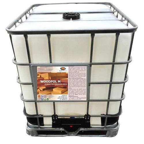 Zväčšený obrázok ku produktu WOODPOL M náter proti praskaniu dreva, 1200kg / IBC kontajner zelený