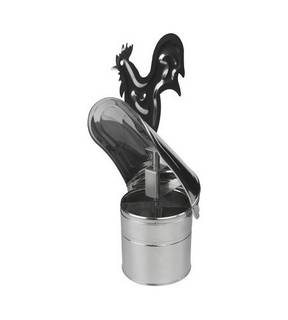 Obrázok ku produktu Komínová strieška otáčavá kohút 200 mm, 1.4404 nerez antikoro