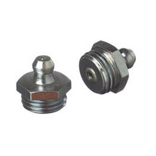 Zväčšený obrázok ku produktu Maznička R 1/4" h=17,5 DIN 71412A Zn napichovacia 180 ͦ