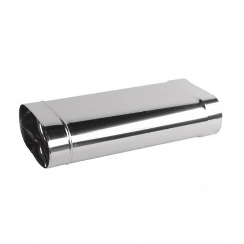 Zväčšený obrázok ku produktu Rúra ovál 0,6 mm, 120/240/500, nerez antikoro 1.4404