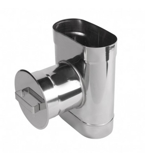 Obrázok ku produktu Čistiaci kus ovál + záslepka 0,6 mm 120/220/150, nerez antikoro 1.4404