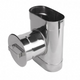 Obrázok ku produktu Čistiaci kus ovál + záslepka 0,6 mm 120/200/150, nerez antikoro 1.4404