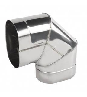 Obrázok ku produktu Koleno 90°ovál 0,6 mm 120/220 krátky bok, nerez antikoro 1.4404