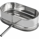 Obrázok ku produktu Odkaľovač ovál 0,6 mm 140/250, bočný vývod, nerez antikoro 1.4404