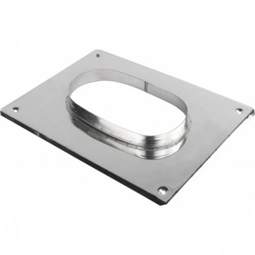 Zväčšený obrázok ku produktu Prechod bez zaústenia ovál 0,6 mm 120/240, nerez antikoro 1.4404