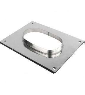 Obrázok ku produktu Prechod bez zaústenia ovál 0,6 mm 120/220, nerez antikoro 1.4404