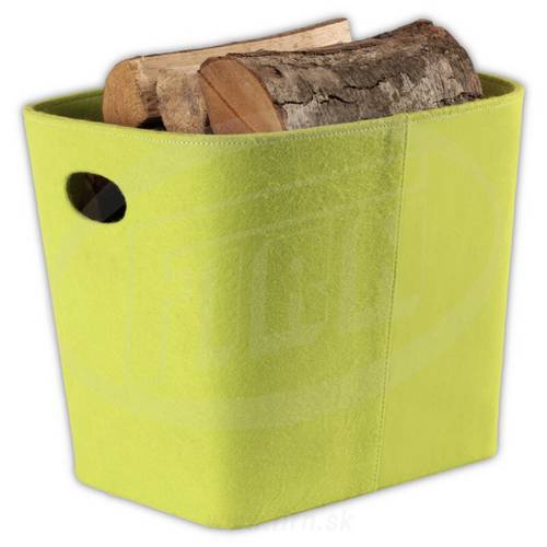 Zväčšený obrázok ku produktu Kôš na drevo filc 35x44x35 cm, EASY LIME