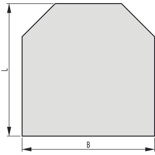 Zväčšený obrázok ku produktu Sklo pod kachle typ C3, 1000x1000x6 mm
