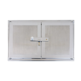 Obrázok ku produktu Chlebové dvierka 470x290 mm dvojdielne, 05 antikoro nerez