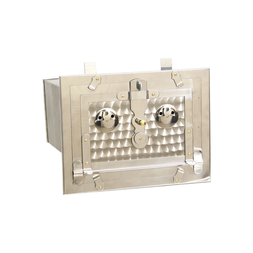 Zväčšený obrázok ku produktu Rúra pečiaca 410x310 mm, 02 nerez/vzor