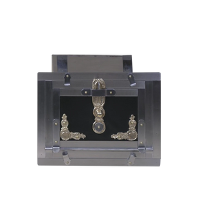 Obrázok ku produktu Rúra pečiaca 410x310 mm, 06 nerez/čierna/zlatá