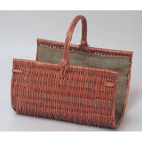 Zväčšený obrázok ku produktu Kôš na drevo prútený juta 50x49x32 cm 21.02.611.2 LIENBACHER