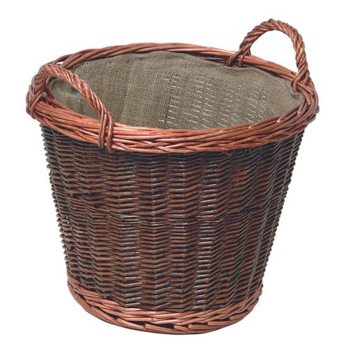 Zväčšený obrázok ku produktu Kôš na drevo prútený juta 50x50x41 cm 21.02.609.2 LIENBACHER
