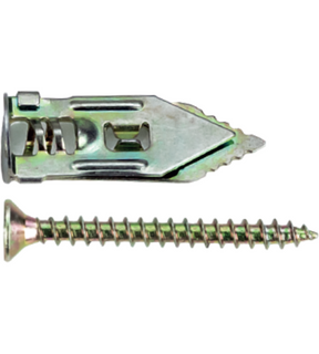 Obrázok ku produktu Hmoždinka 12x30 + UV4x40 STYLO FIX plechová do sadrokartónu 90020